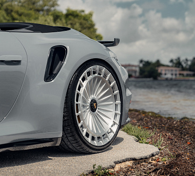 Фото дисков Vossen S21-12 на Porsche 911 VIII