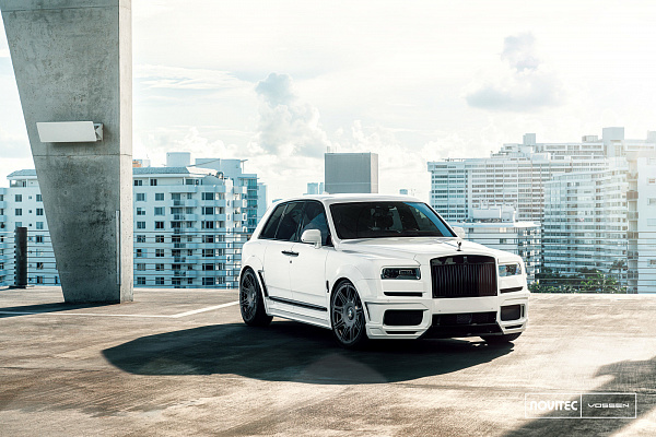 Фото дисков NOVITEC SP2 Сатиновый темный лак на Rolls-Royce Cullinan