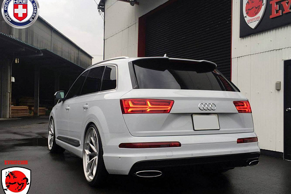 Фото дисков HRE S201 Глянцевый лак на Audi Q7 (4M)