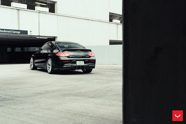 Фото дисков Vossen HF-5 Серебро на Mercedes-Benz C-Class (W205)