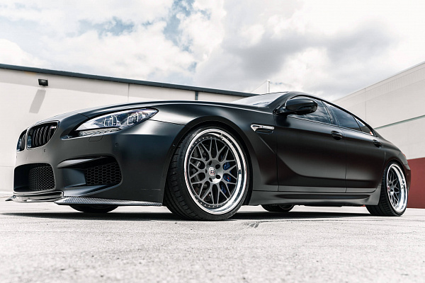 Фото дисков HRE 300 Сатиновый графит на BMW 6/M6 (F06/F13/F12)