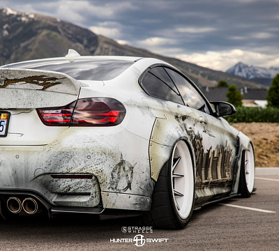 Фото дисков Strasse Wheels SM5R Deep Concave FS на BMW 4/M4 (F32/F82)