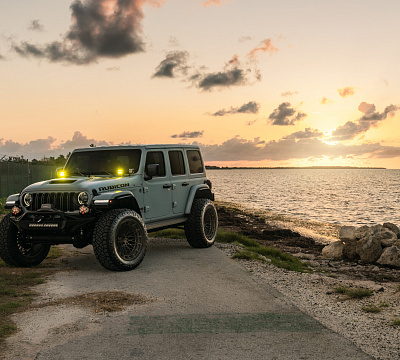 Фото дисков Vossen LCX-03 на Jeep Wrangler IV (JL)