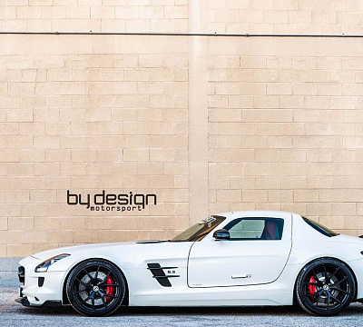 Фото дисков HRE P101 на Mercedes-Benz SLS AMG