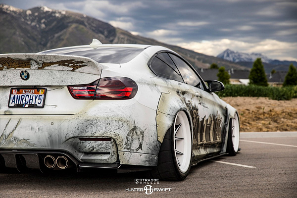 Фото дисков Strasse Wheels SM5R Deep Concave FS Другой цвет на BMW 4/M4 (F32/F82)