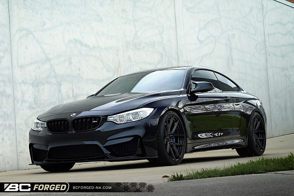 Фото дисков BC Forged HCS02 Глянцевый темный лак на BMW 4/M4 (F32/F82)