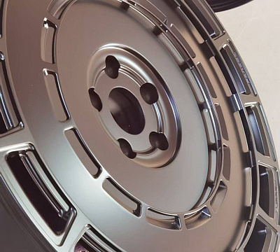 22" диски в стиле Vossen LC3-11 в цвете черный сатин