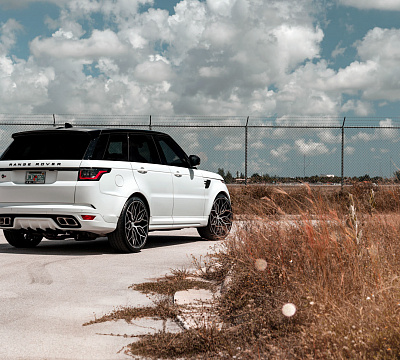 Фото дисков Vossen HF-2 на Land Rover Range Rover Sport II