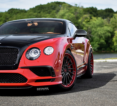 Фото дисков Strasse Wheels SV15T Deep Concave FS на Bentley Continental GT II