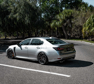 Фото дисков Vossen HF-3 на Lexus GS IV
