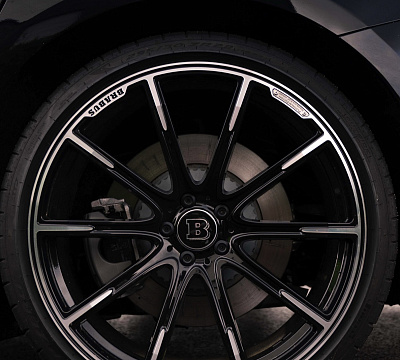 Фото дисков BRABUS Monoblock Z (Platinum Edition) на Mercedes-Benz EQS