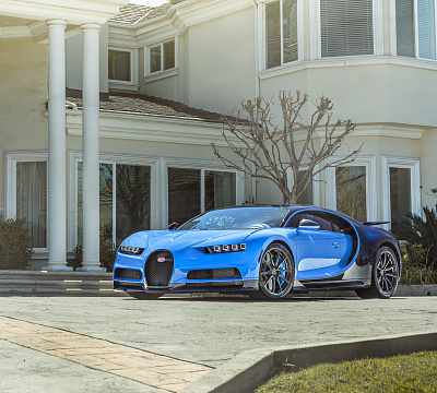 Фото дисков Vossen M-X2 на Bugatti Chiron