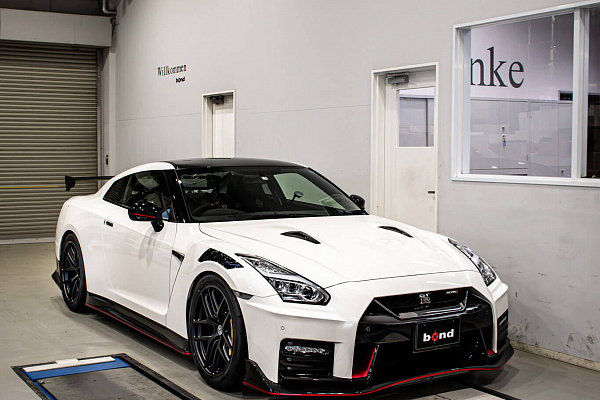 Фото дисков HRE R101 Lightweight Черный сатин на Nissan GT-R