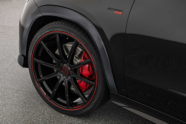 Фото дисков BRABUS Monoblock Z (Platinum Edition) Черный глянец на Mercedes-Benz GLE II
