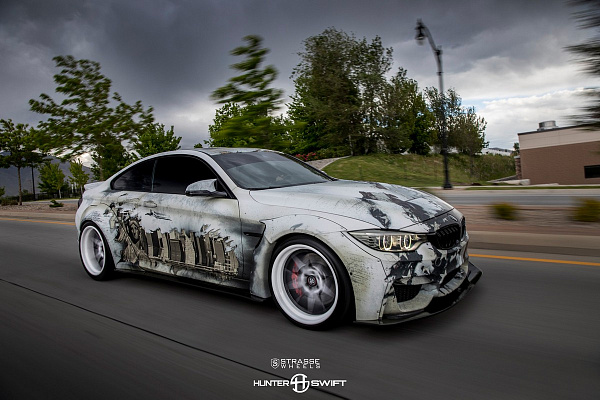 Фото дисков Strasse Wheels SM5R Deep Concave FS Другой цвет на BMW 4/M4 (F32/F82)