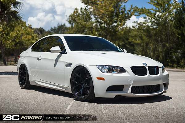 Фото дисков BC Forged RS41 Черный глянец на BMW 3/M3 (E90)