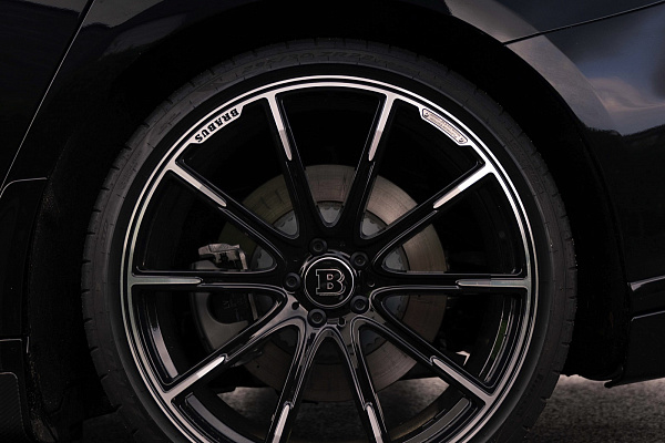 Фото дисков BRABUS Monoblock Z (Platinum Edition) Черный глянец на Mercedes-Benz EQS