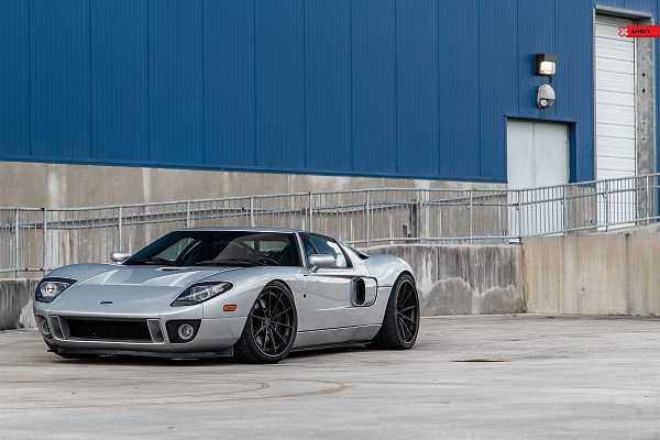 Фото дисков Anrky AN38 Черный сатин на Ford GT I
