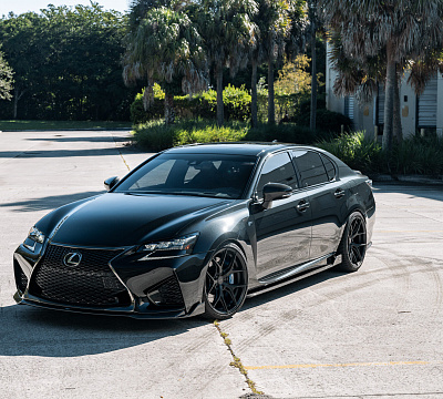Фото дисков Vossen HF-5 на Lexus GS IV