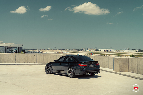 Фото дисков Vossen LC3-01 Глянцевый темный лак на BMW 3/M3 (G2x/G80)
