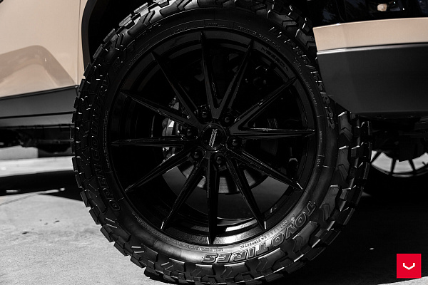 Фото дисков Vossen HFX-2 (6-Lug) Черный глянец на Lexus GX III