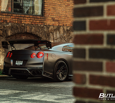 Фото дисков Vossen M-X6 на Nissan GT-R