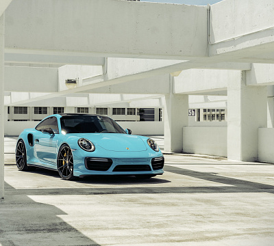 Фото дисков Vossen RS19 на Porsche 911 VIII