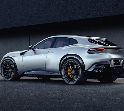 Фото дисков Brixton Forged FDE11 на Ferrari Purosangue