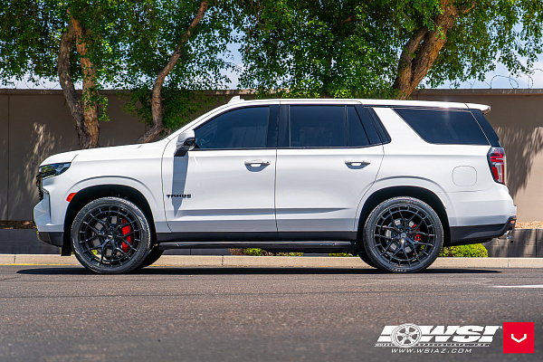 Фото дисков Vossen HFX-1 (6-Lug) Черный глянец на Chevrolet Tahoe V