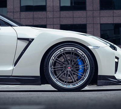 Фото дисков Vossen VPS-5 (3-Piece) на Nissan GT-R