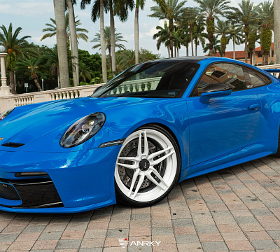 Фото дисков Anrky AN27 на Porsche 911 VIII