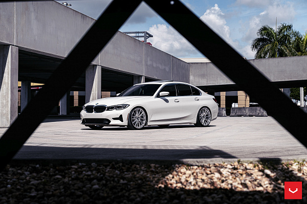 Фото дисков Vossen HF-4T Полированный лак на BMW 3/M3 (G2x/G80)