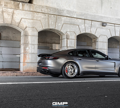 Фото дисков Anrky AN27 на Porsche Panamera III