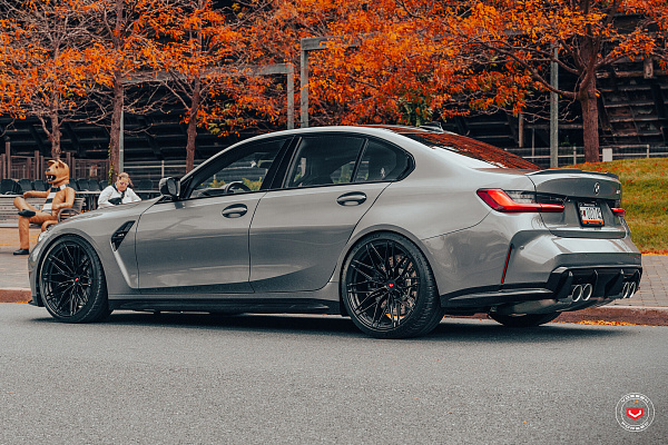 Фото дисков Vossen S21-02 Черный глянец на BMW 3/M3 (G2x/G80)