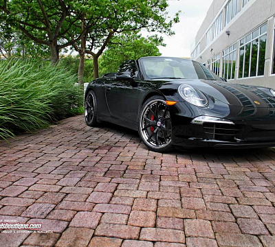 Фото дисков HRE S101 на Porsche 911 VII
