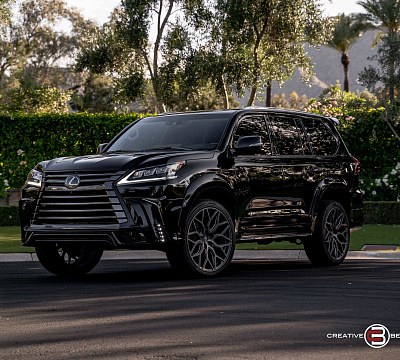 Фото дисков Vossen HF-2 на Lexus LX III