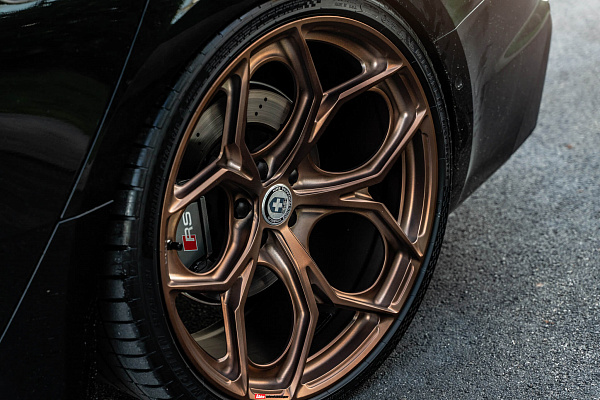 Фото дисков HRE P111SC Сатиновая бронза на Audi A/S/RS 5 (F5)