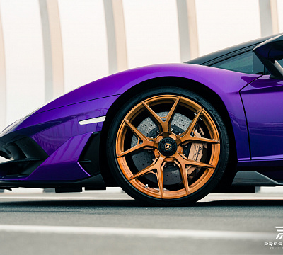 Фото дисков Vossen S21-01 на Lamborghini Aventador