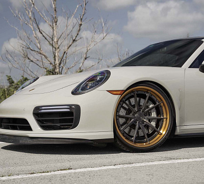 Фото дисков Strasse Wheels SV10 Deep Concave FS на Porsche 911 VII