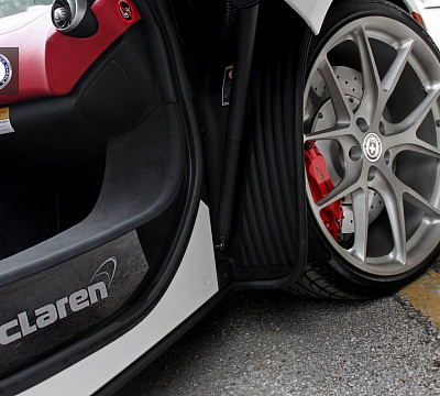 Фото дисков HRE P101 на McLaren 12C