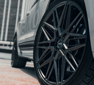 Фото дисков Vossen HF-7 на Porsche Macan I
