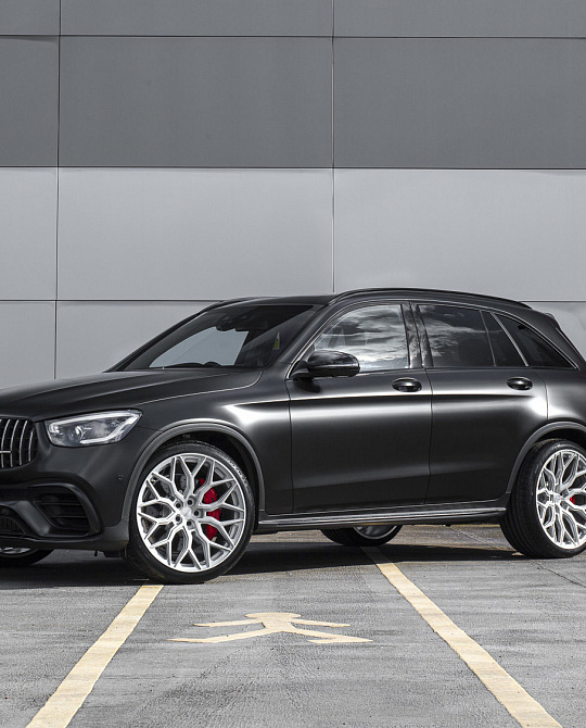 Фото дисков HF-2 Серебро на Mercedes-Benz GLC (X253, C253)