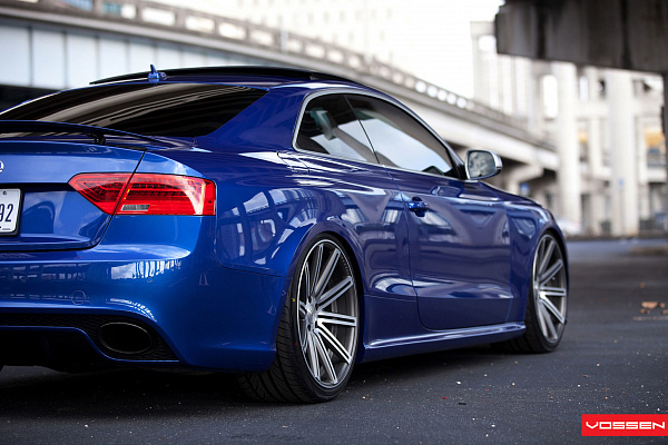Фото дисков Vossen CV4 Алмазная проточка на Audi A/S/RS 5 (8T)