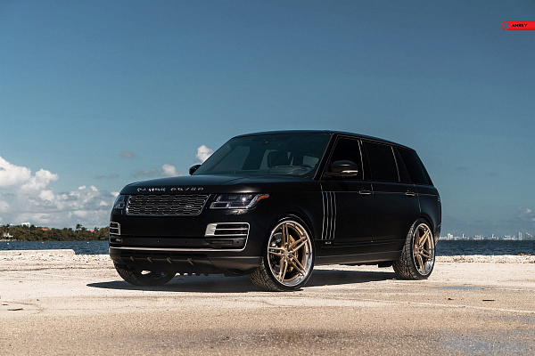 Фото дисков Anrky AN37 Глянцевое темное золото на Land Rover Range Rover IV