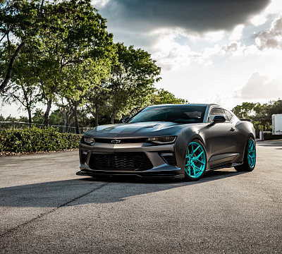 Фото дисков Vossen S21-01 на Chevrolet Camaro VI