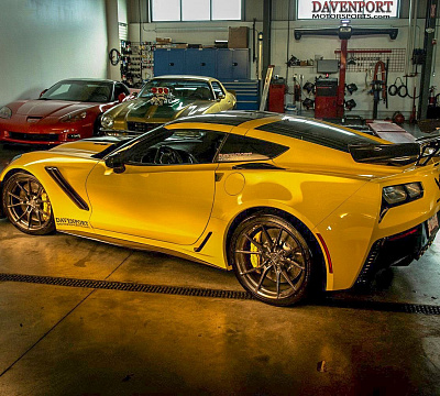 Фото дисков Anrky AN12 на Chevrolet Corvette C7