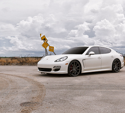 Фото дисков Vossen VFS-1 на Porsche Panamera I