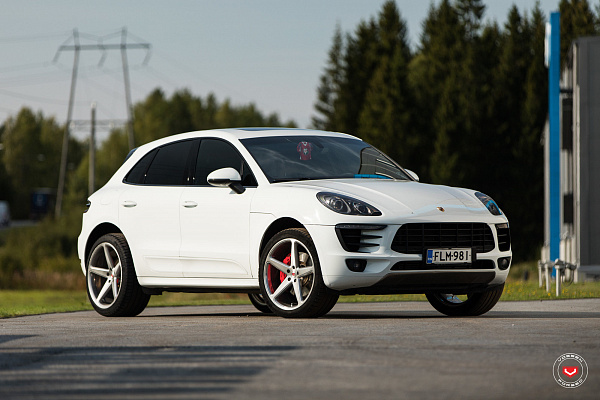Фото дисков Vossen CG-201 Глянцевый лак на Porsche Macan I