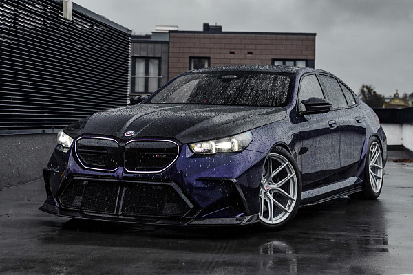 Фото дисков HRE P101SC Глянцевый лак на BMW 5/M5 (G60/G90)