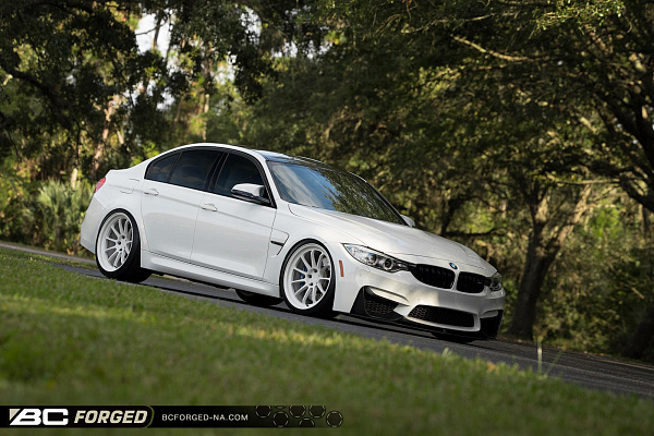 Фото дисков BC Forged TD01 Белый глянец на BMW 3/M3 (F3x/F80)